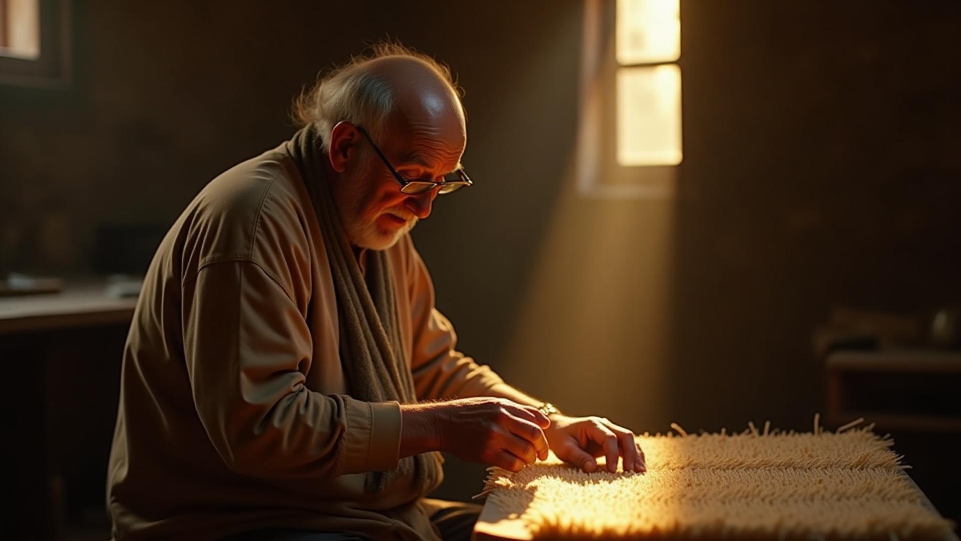 A quiet moment of cultural mastery in a local workshop